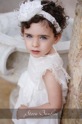 Stock Βαπτιστικά ρούχα για κορίτσι Stova Bambini SS24 G17