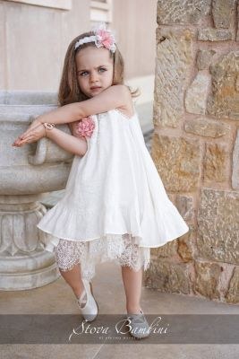 Βαπτιστικά ρούχα για κορίτσι Stova Bambini SS24 G26