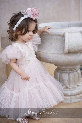 Βαπτιστικά ρούχα για κορίτσι Stova Bambini SS24 G27