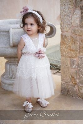 Βαπτιστικά ρούχα για κορίτσι Stova Bambini SS24 G2