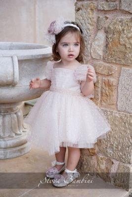Βαπτιστικά ρούχα για κορίτσι Stova Bambini SS24 G30