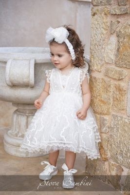 Βαπτιστικά ρούχα για κορίτσι Stova Bambini SS24 G6