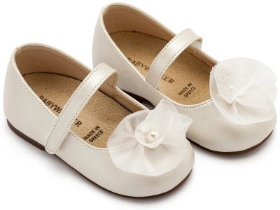 Βαπτιστικά παπούτσια για κορίτσια Babywalker BS.3593