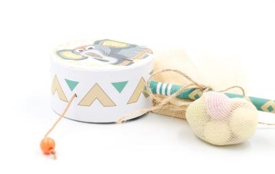 Μπομπονιέρα Βάπτισης Τύμπανο