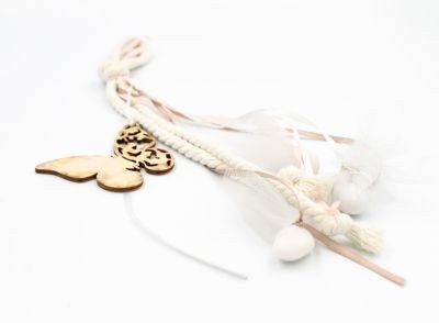 Μπομπονιέρα βάπτισης με πεταλούδα