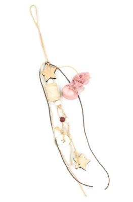 Μπομπονιέρα Βάπτισης Αστέρι Ξύλινο