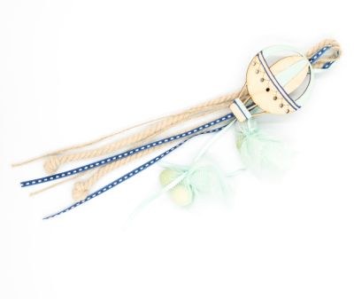 Μπομπονιέρα βάπτισης αερόστατο