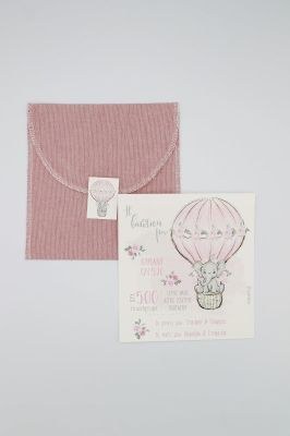 Προσκλητήρια βάπτισης Υφασμάτινο ελεφαντάκι