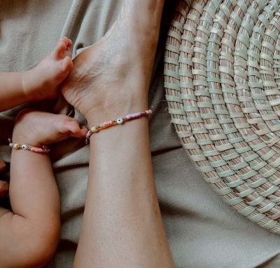 Mom and daughter bracelet