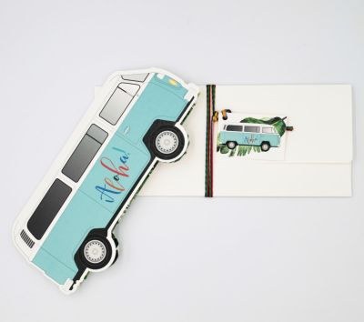 Προσκλητήρια βάπτισης Βαν Aloha 