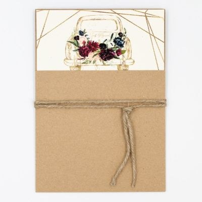 Προσκλητήρια γάμου Just Married