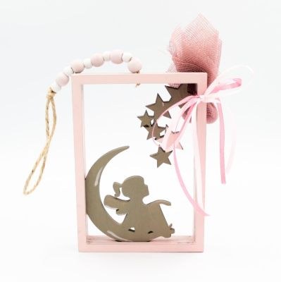 Μπομπονιέρα βάπτισης καδράκι