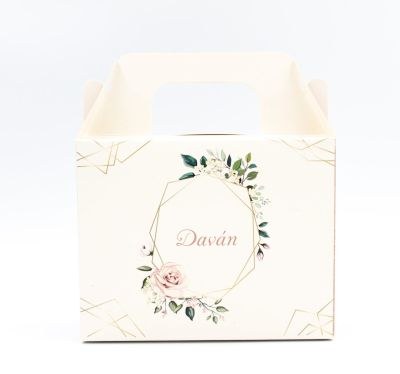 Μπομπονιέρα βάπτισης κουτί 