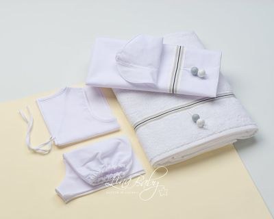 Λαδόπανα βάπτισης Lina Baby Mateo