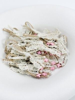 Μαρτυρικά βάπτισης για κορίτσι Celfie & Co E100