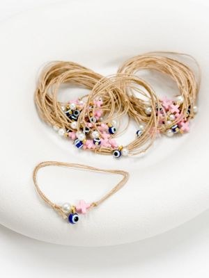 Μαρτυρικά βάπτισης για κορίτσι Celfie & Co E101