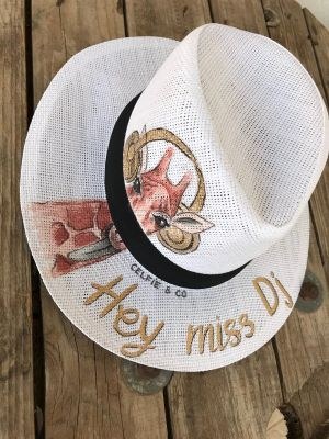 Music lover panama hat