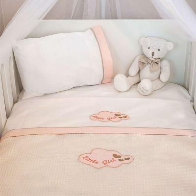 Baby Oliver Κουβέρτα Πικέ 80×100 des. 144 – Little Girl