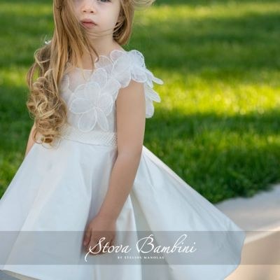 Βαπτιστικά ρούχα για κορίτσι Stova Bambini SS24 G33