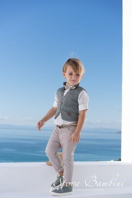 Stock βαπτιστικά ρούχα για αγόρι Stova Bambini SS23 B3