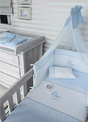 Byblos Σετ Κούνιας Mr One 82 3τμχ Blue