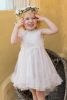 eeeeeeeeeΡομαντικό βαπτιστικό φόρεμα για κορίτσι από τη νέα συλλογή της Bambolinop