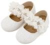 eeeeeeeeeΒαπτιστικά παπούτσια για κορίτσι από την Babywalker σε λευκό χρώμα