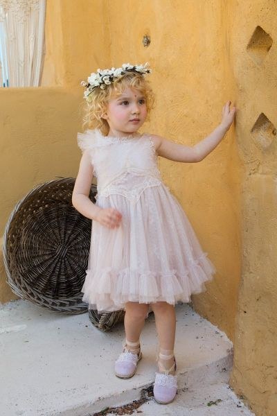 bbbbbbbbbbStock βαπτιστικά ρούχα για κορίτσι Bambolino Artemis