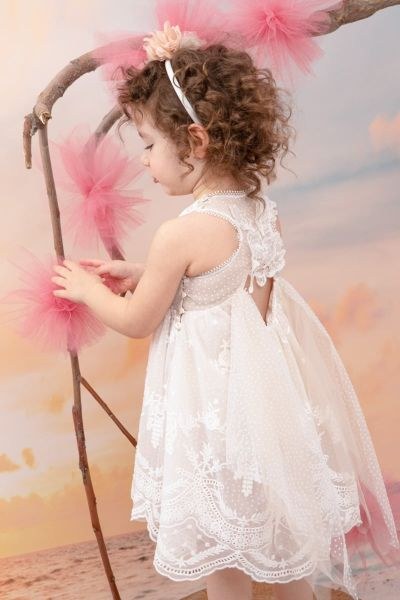 bbbbbbbbbbΒαπτιστικά ρούχα για κορίτσι Bambolino Filio