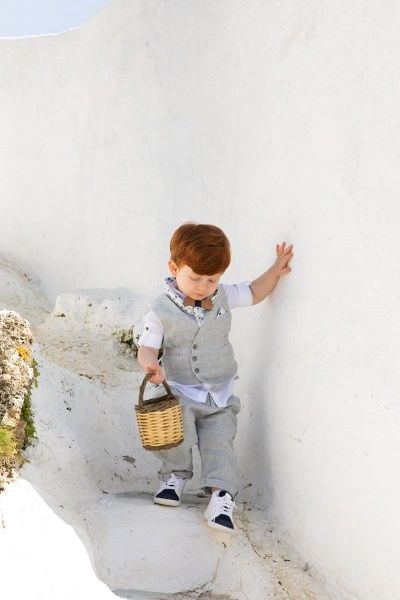 bbbbbbbbbbStock βαπτιστικά ρούχα για αγόρι Bambolino Nikiforos