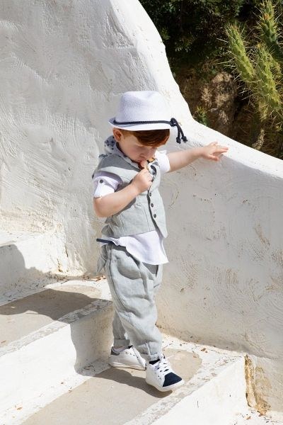 bbbbbbbbbbStock βαπτιστικά ρούχα για αγόρι Bambolino Nikiforos