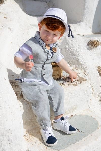 bbbbbbbbbbStock βαπτιστικά ρούχα για αγόρι Bambolino Nikiforos