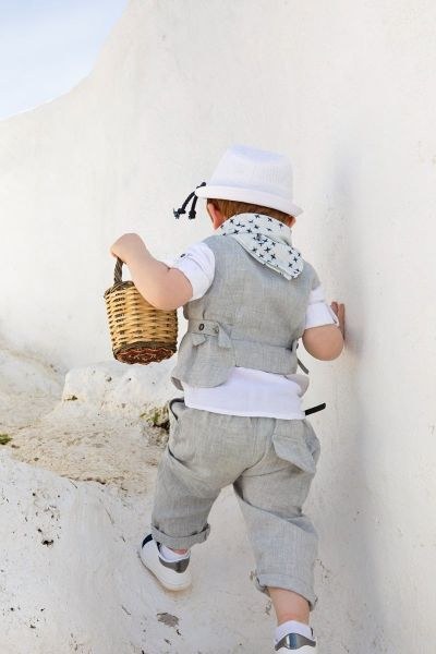 bbbbbbbbbbStock βαπτιστικά ρούχα για αγόρι Bambolino Nikiforos