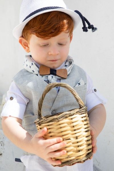 bbbbbbbbbbStock βαπτιστικά ρούχα για αγόρι Bambolino Nikiforos