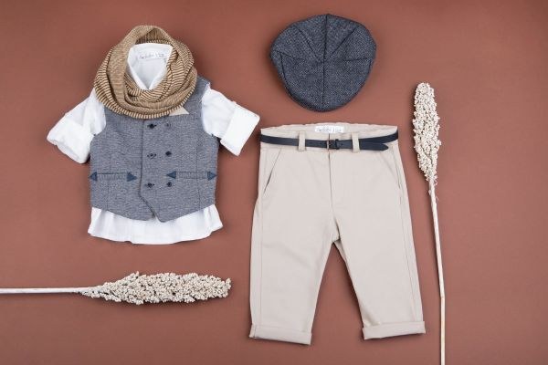 bbbbbbbbbbΧειμωνιάτικα βαπτιστικά ρούχα για αγόρι Bambolino Klearxos