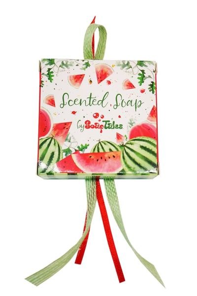 bbbbbbbbbbΣαπουνάκι 50γρ Σε Κουτάκι Καρπουζάκι Soap Tales