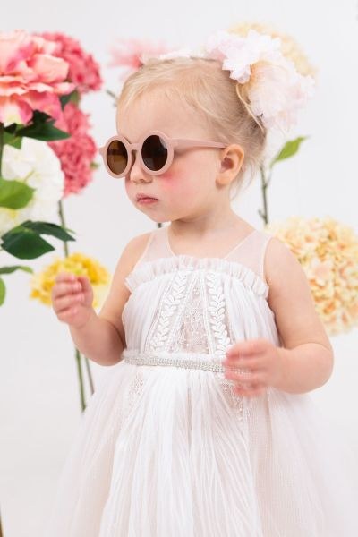 bbbbbbbbbbΒαπτιστικά ρούχα κορίτσι Bambolino Loukia