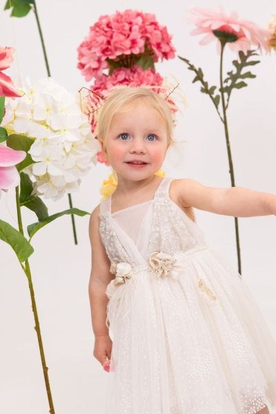 bbbbbbbbbbΒαπτιστικά ρούχα κορίτσι Bambolino Neraida