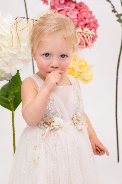 bbbbbbbbbbΒαπτιστικά ρούχα κορίτσι Bambolino Neraida