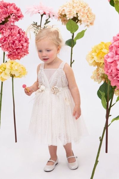 bbbbbbbbbbΒαπτιστικά ρούχα κορίτσι Bambolino Neraida