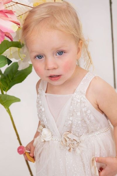 bbbbbbbbbbΒαπτιστικά ρούχα κορίτσι Bambolino Neraida