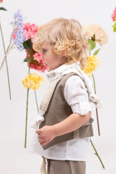 bbbbbbbbbbΒαπτιστικά ρούχα αγόρι Bambolino Emilio