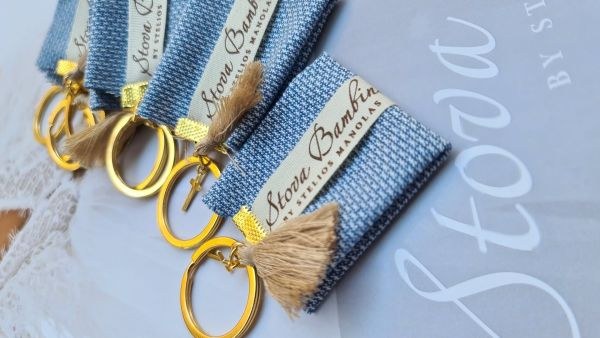 bbbbbbbbbbΜαρτυρικά βάπτισης μπρελόκ 2 Stova Bambini