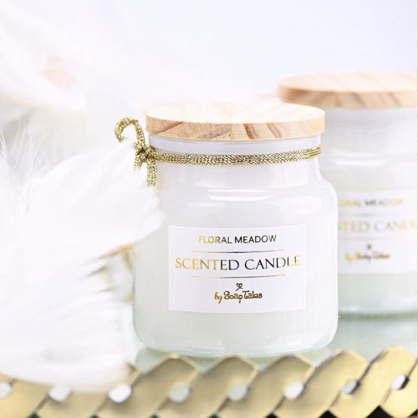 bbbbbbbbbbΜπομπονιέρες βάπτισης κερί Soap Tales