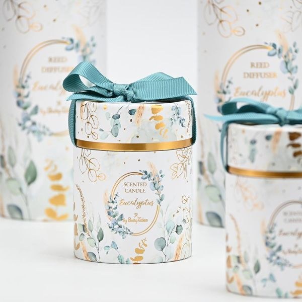 bbbbbbbbbbΜπομπονιέρες βάπτισης κερί ευκάλυπτος