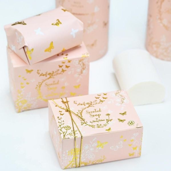 bbbbbbbbbbΜπομπονιέρες βάπτισης σαπούνι romance 100gr