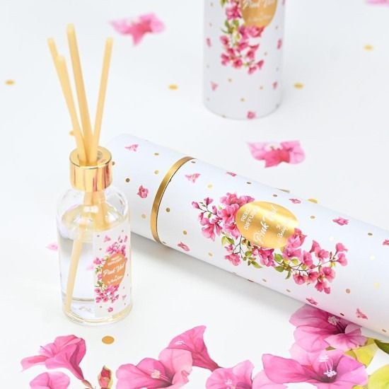 bbbbbbbbbbΜπομπονιέρες βάπτισης αρωματικό χώρου pink veil 50ml