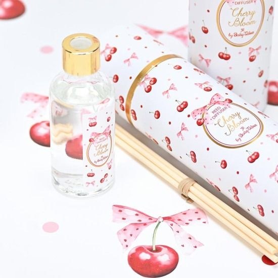 bbbbbbbbbbΜπομπονιέρες βάπτισης αρωματικό χώρου cherry bloom 50ml