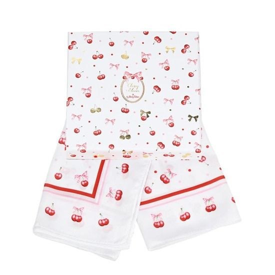 bbbbbbbbbbΜπομπονιέρες βάπτισης μαντίλι cherry bloom Soap Tales