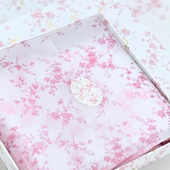 bbbbbbbbbbΜπομπονιέρες βάπτισης μαντίλι pink toile Soap Tales